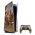 MightySkins Gaming Skin for PS5 / PlayStation 5 Bundle - African Queens | Protective Viny wrap | Easy to Apply and Change Style | Made in The USA