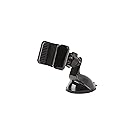 Scosche VWDSM2 Car Mount 3-in1 Suction Cup Mount with Vent Clips for Mobile Devices - Window, Dash, Vent Mount, 360 Rotation