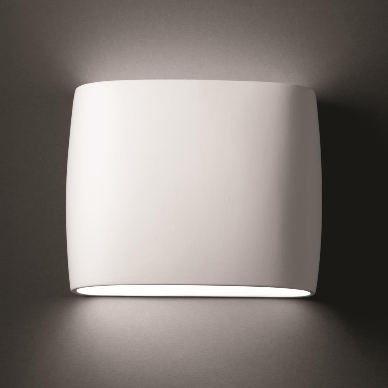 Justice Design Group Ambiance Collection 2-Light Wall Sconce - Bisque Finish
