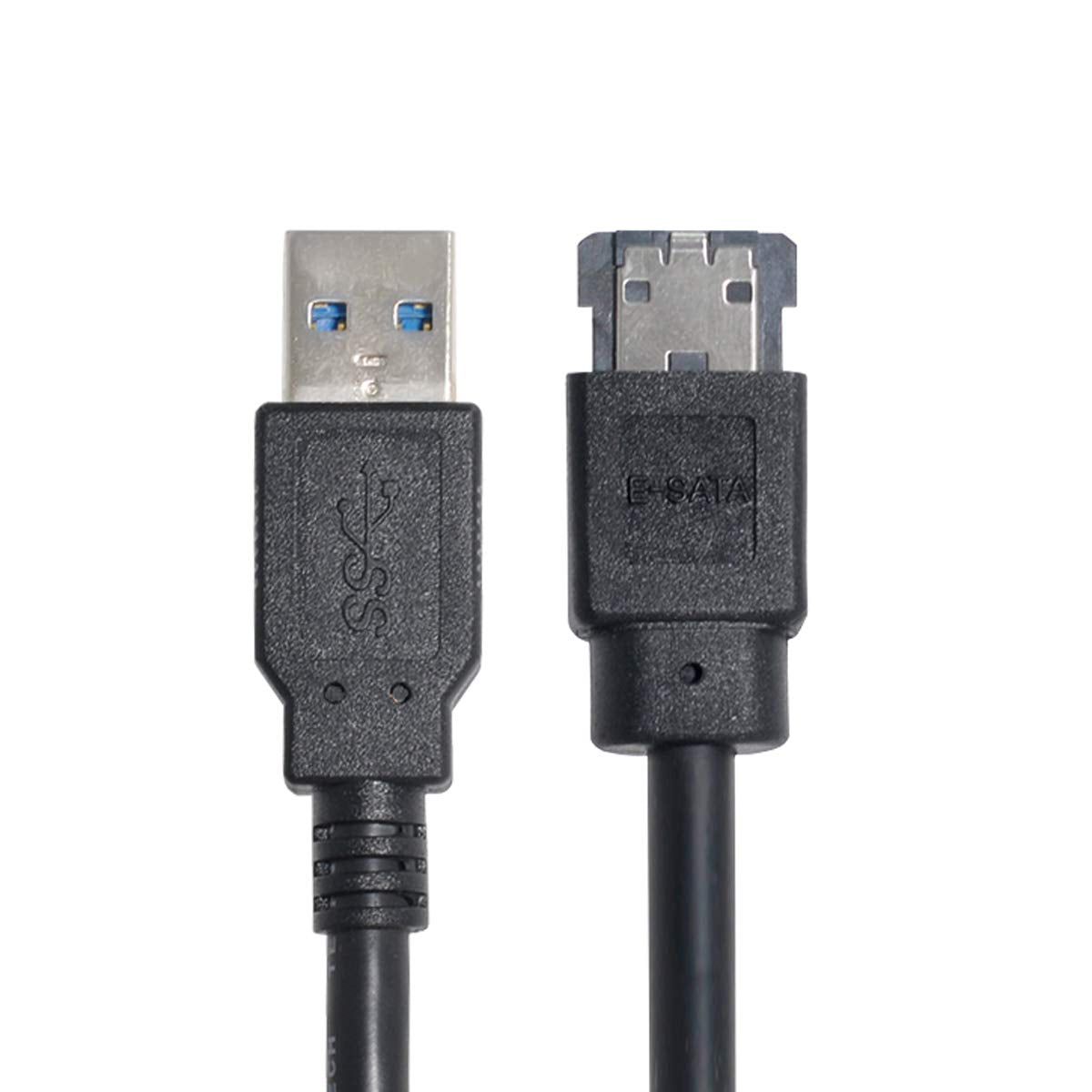 cablecc USB 3.0 to Power Over eSATA DC5V Adapter USB2.0 to HDD/SSD/ODD eSATAp Converter