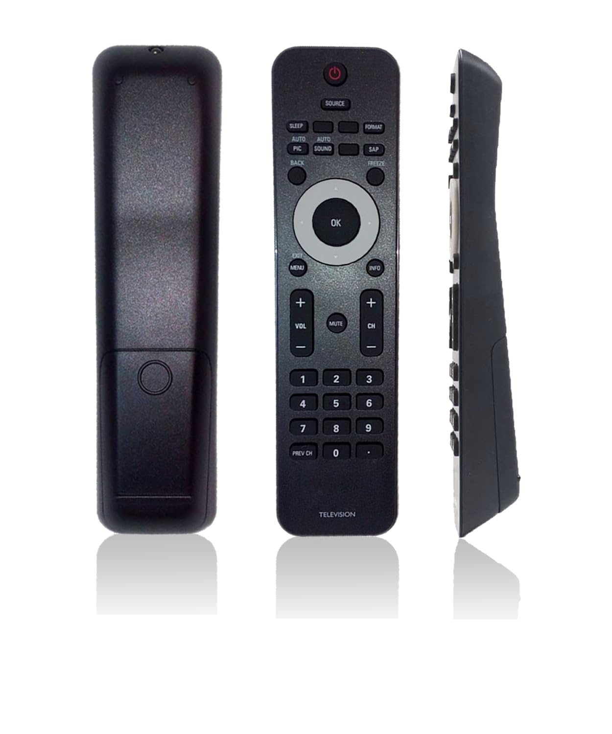 JISOWA Remote Control for Philips LCD TV 19PFL4505D/F7 22PFL4507/F7 22PFL4505D/F7 32PFL3505D/F7 32PFL4505D/F7 40PFL3706/F7 46PFL3706/F7 Replacement