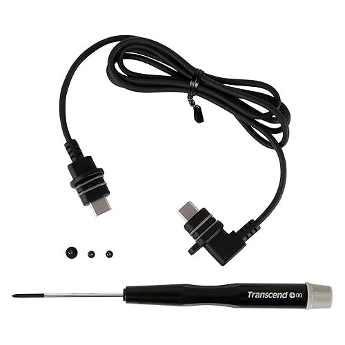 Transcend Accessory Kit Cable for DPB, Cable and Screwdriver - TS-DBK3