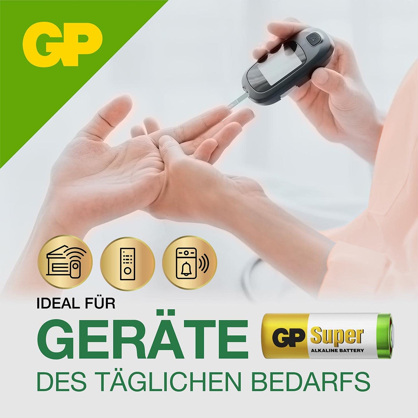 GP Batteries 27a-c5 High Voltage Super Alkaline Battery (Strip of Five)