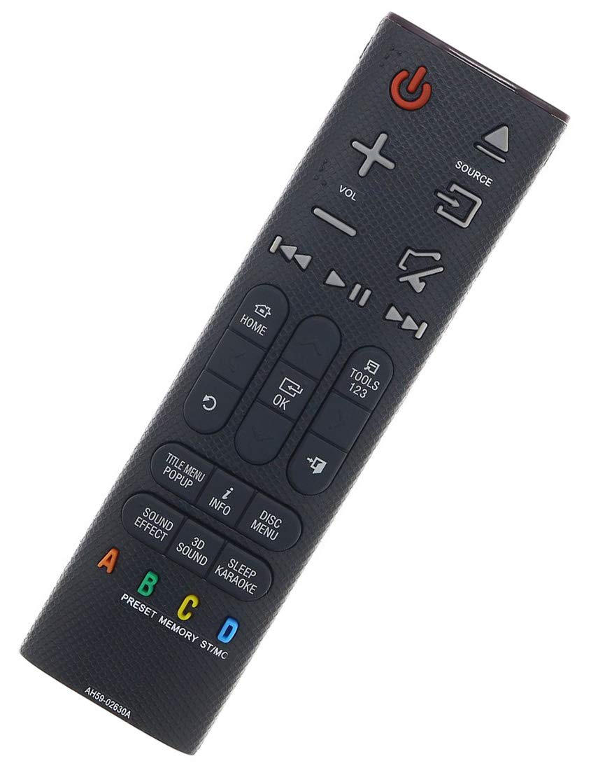 Remote Control Replaced for Samsung AH59-02630A TM1471 HT-H6500WM/ZA HT-H7730WM HT-J7750W Blu-ray DVD Home Theater Entertainment System
