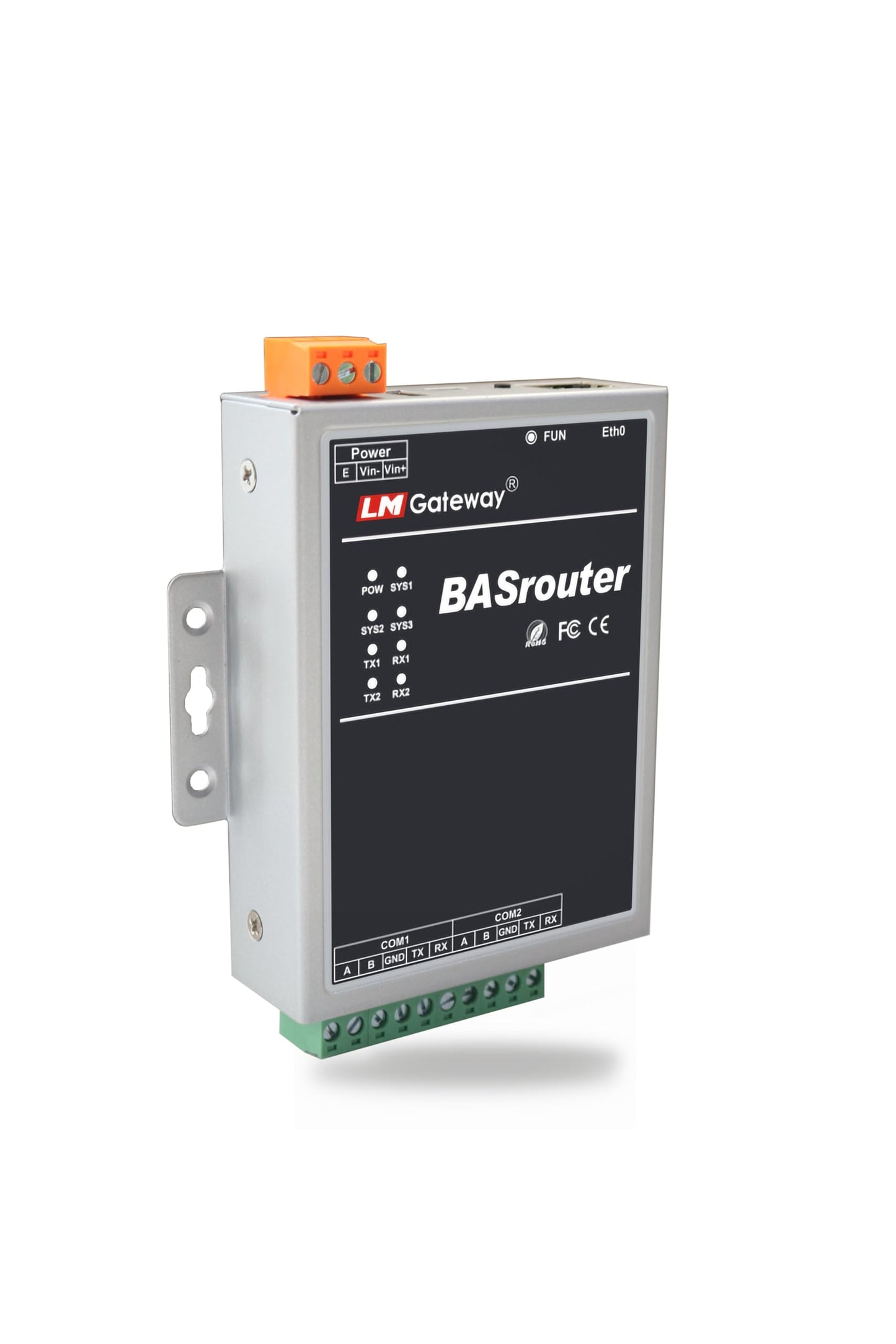 LM BACnet Router 201-B for Building Support, BACnet MS/TP to BACnet IP, 10/100 Ethernet with auto-Negotiation and Auto-MDIX
