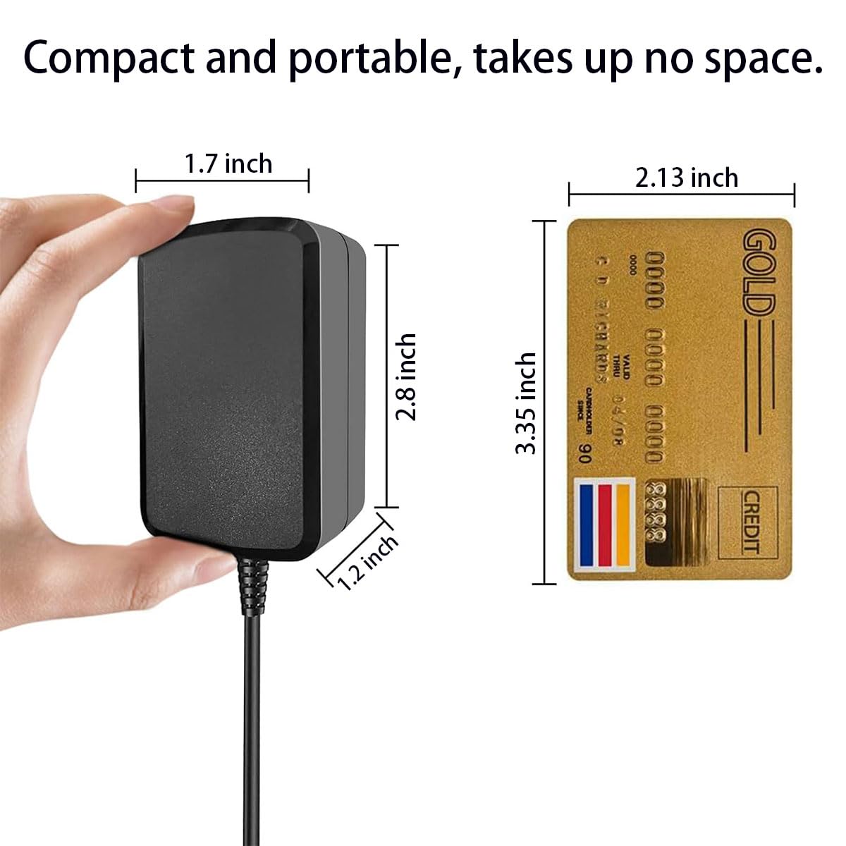 HY1C 15W Alexa Power Cord Replacement for Echo Dot 3rd Generation, Echo Dot 4th Generation, Echo Dot 5th Generation, Echo Show 5 1st 2nd Gen, Echo…