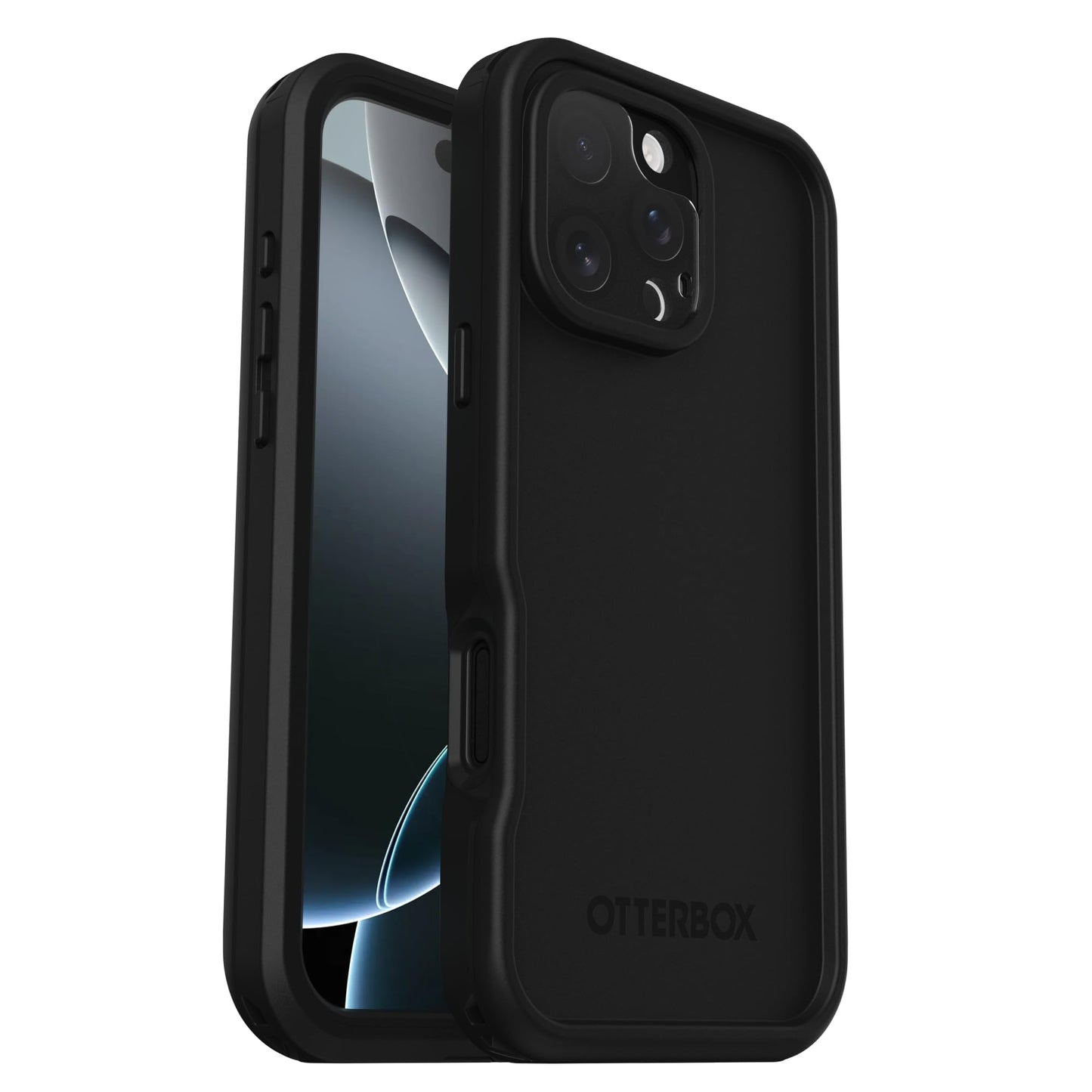 OtterBox iPhone 16 Pro Max FR? Series Waterproof Case with MagSafe (Designed by LifeProof) - Black - Waterproof iPhone Case up to 2 Meters, IP68