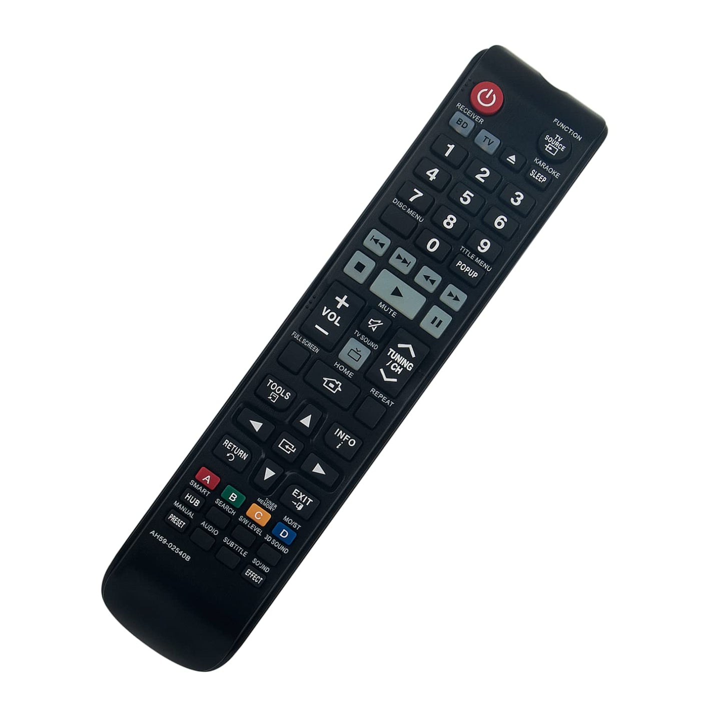 AH59-02540B Replaced Remote Control Compatible with Samsung Blu-ray Home Theater HT-F5530HK