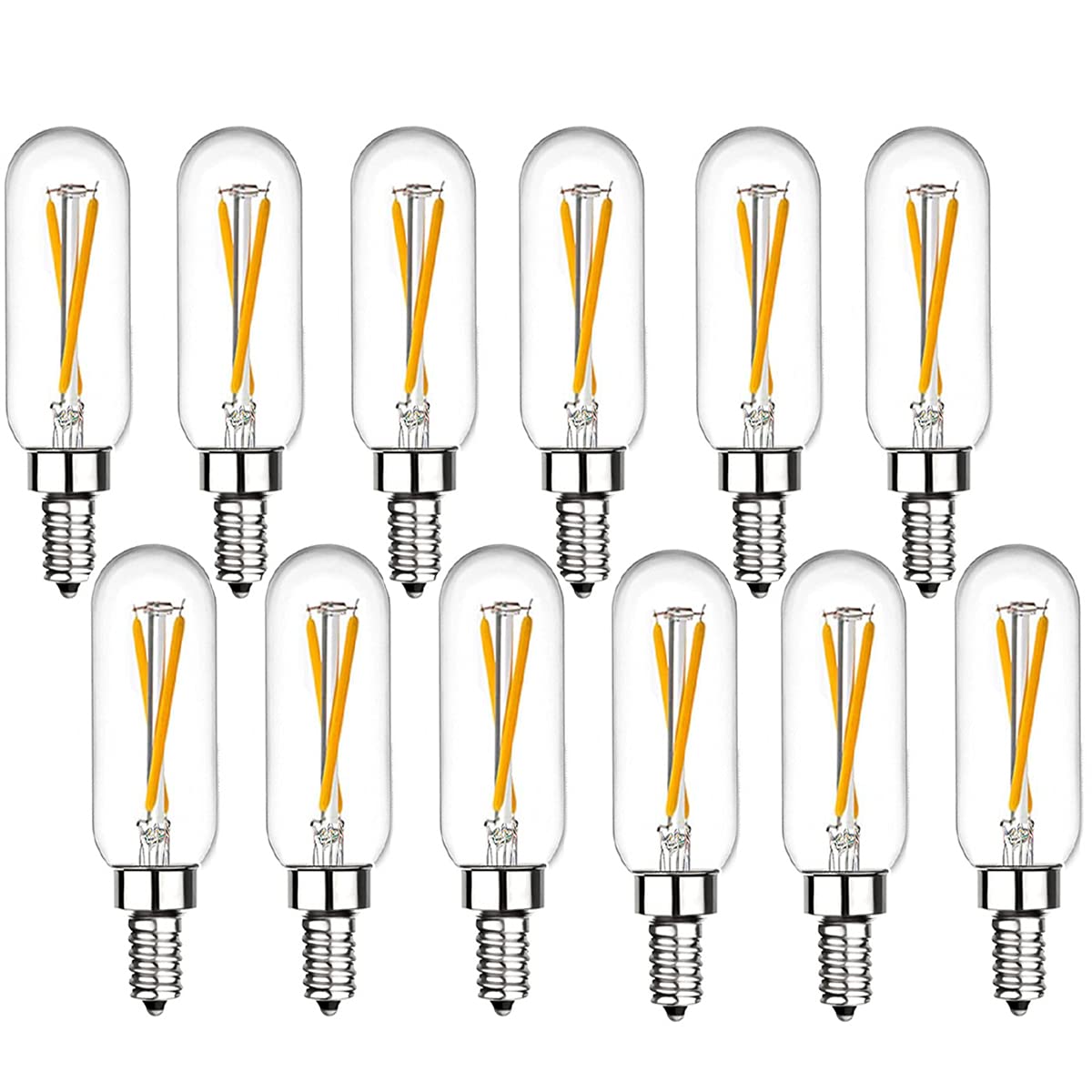 Beonllay Candelabra Light Bulbs E12 LED Bulb 25 Watt Equivalent 3000K