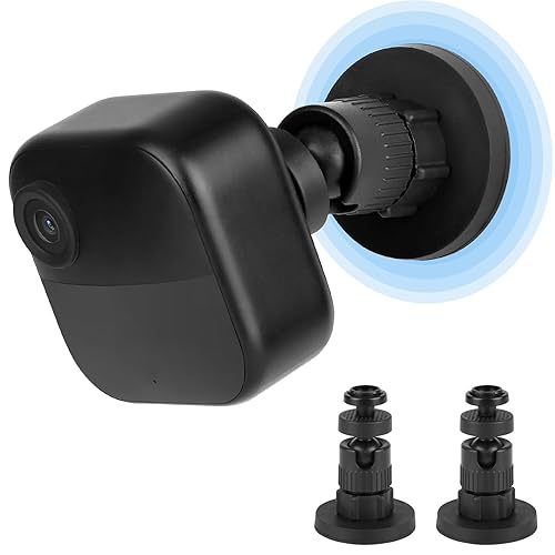 iTODOS 2 Pack Magnetic Wall Mount Bracket Compatible with Blink Outdoor 4 (4th Gen),Blink Outdoor (3rd Gen) XT3,Blink XT/XT2,Blink Mini,Securely