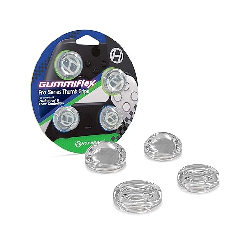 "GummiFlex™" Pro Series Thumb Grips (4 Pack) for PlayStation® and Xbox® Controllers