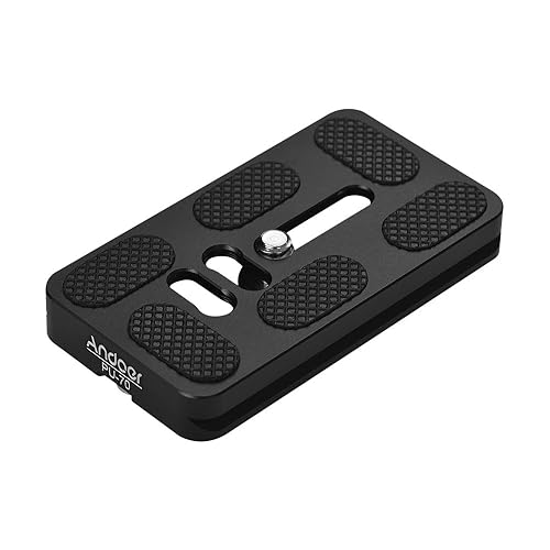 Andoer 70mm Quick Release Plate for Arca Swiss Tripod Ballhead