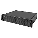 IPCHASSIS 2U Industrial Computer Case Rackmount Chassis Short Depth 13.38" Support ATX Motherboard Use Flex ATX PSU