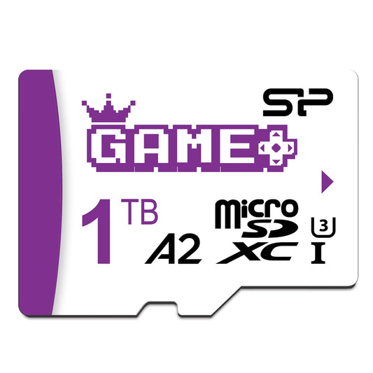 Silicon Power 1TB Superior Gaming Micro SDXC UHS-I (U3), V30 4K A2,High Speed MicroSD Card with Adapter, Design for Steam Deck, ROG Ally