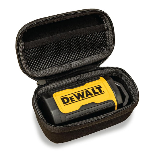 DEWALT Heavy Duty Protective Headphone Case for TWS ProX2 ANC Earbuds, Compact Lightweight w/EVA Earphone Hard Shell Case, Headset Travel Carry