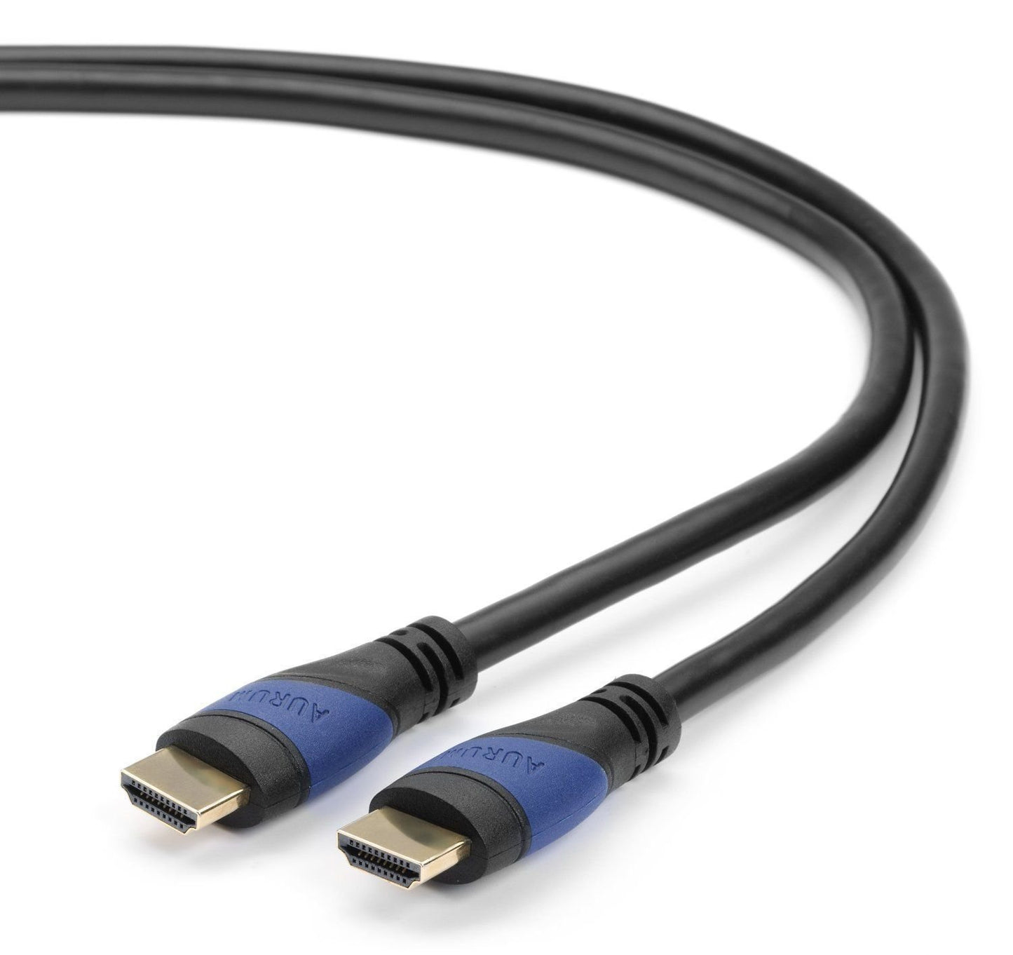CableVantage Premium HDMI Cable 100FT for TV HDTV 3D DVD PS4 LCD HD TV 1080P v1.4 High Speed Braided Nylon HDMI Cable White Ethernet & Audio