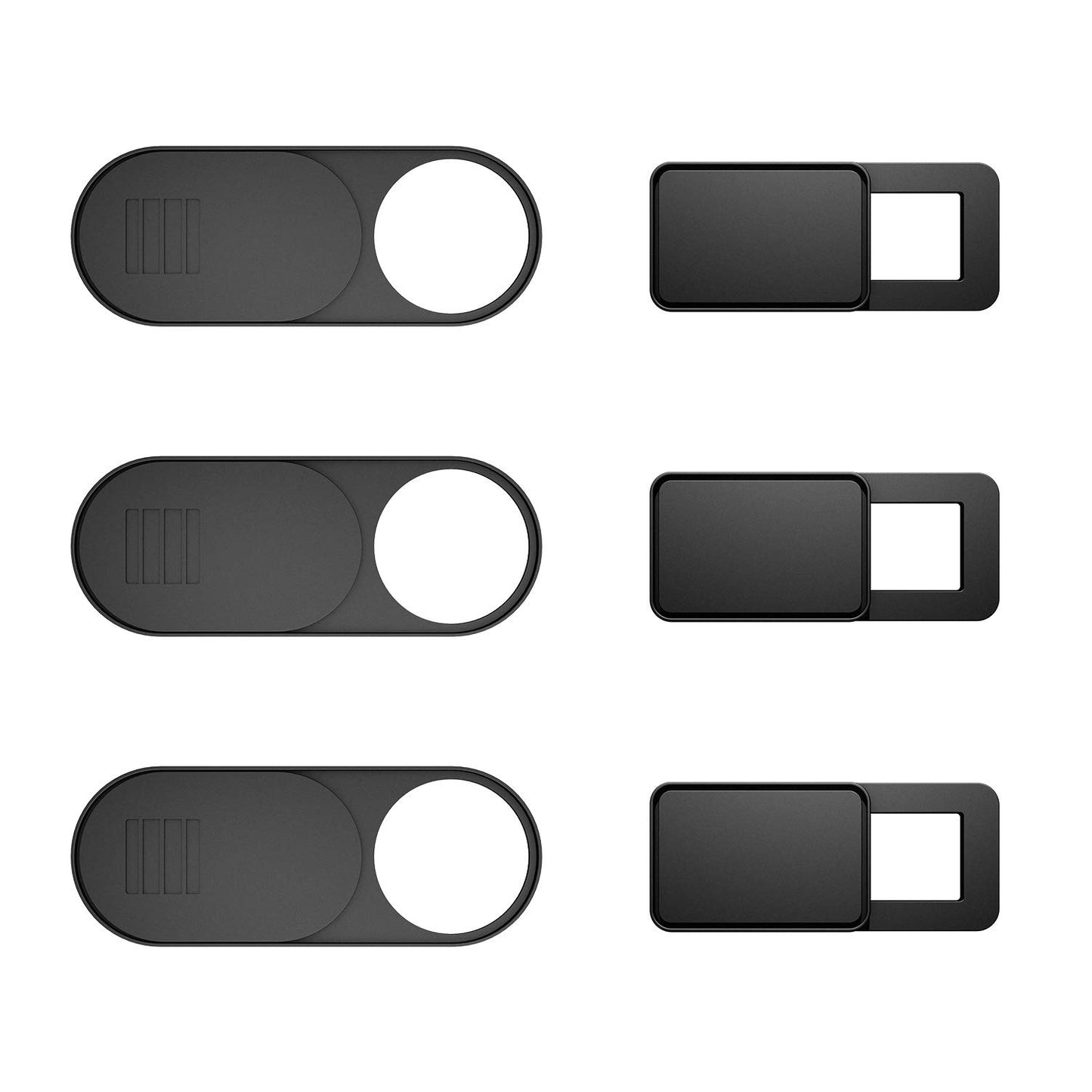 Webcam Cover 6-Pack, Web Camera Cover Slide Ultra-Thin for Laptop, iMac, MacBook Pro, Mac, Computer, Smart Phone, Tablets Slider Camera Blocker