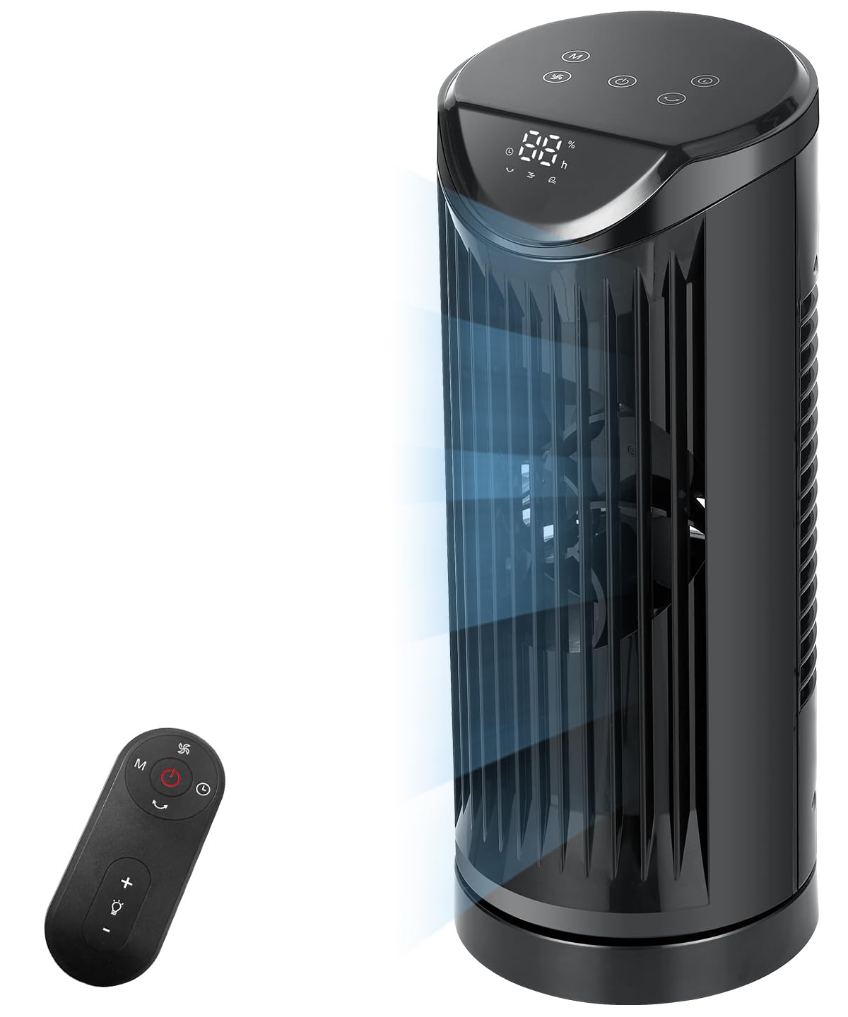 Personal Tower Fan for Bedroom, 25dB Quiet Fans that Blow Cold Air