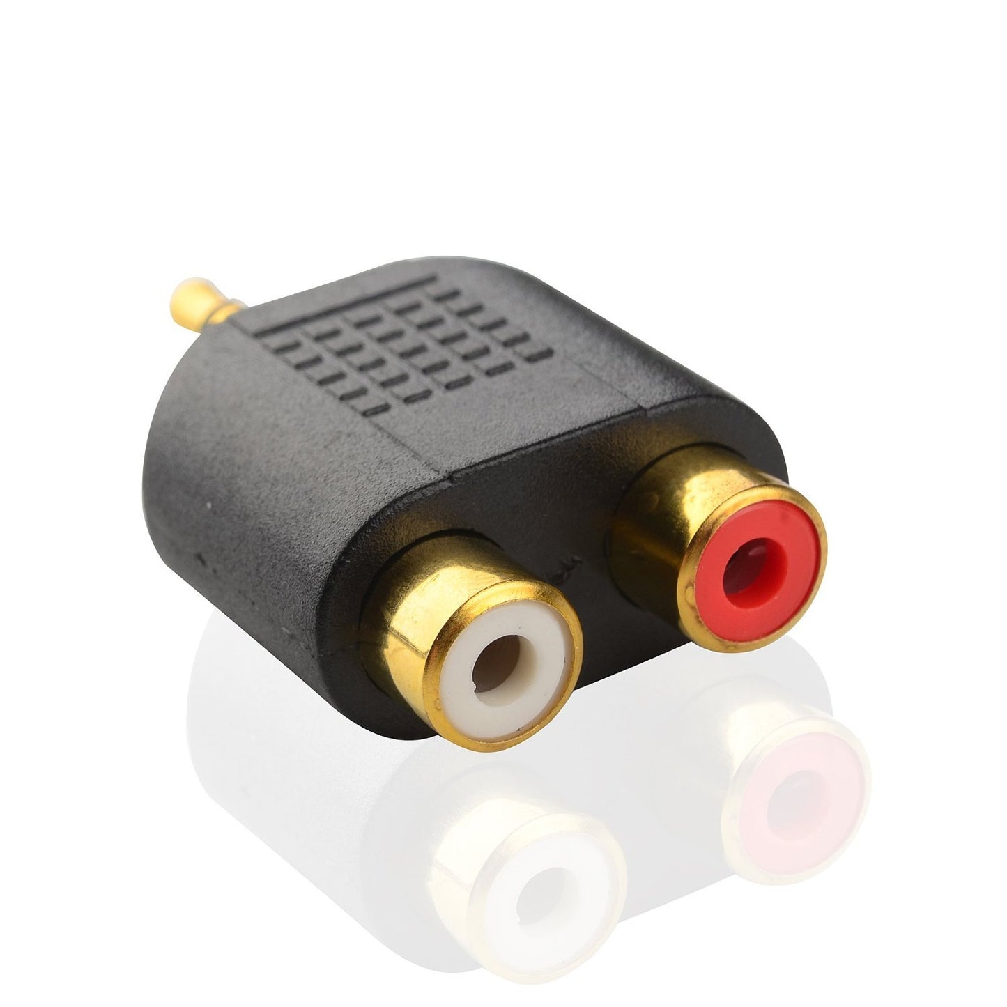 Cable Matters 10-Pack Gold Plated 3.5mm Stereo to 2-RCA Male to Female Adapter
