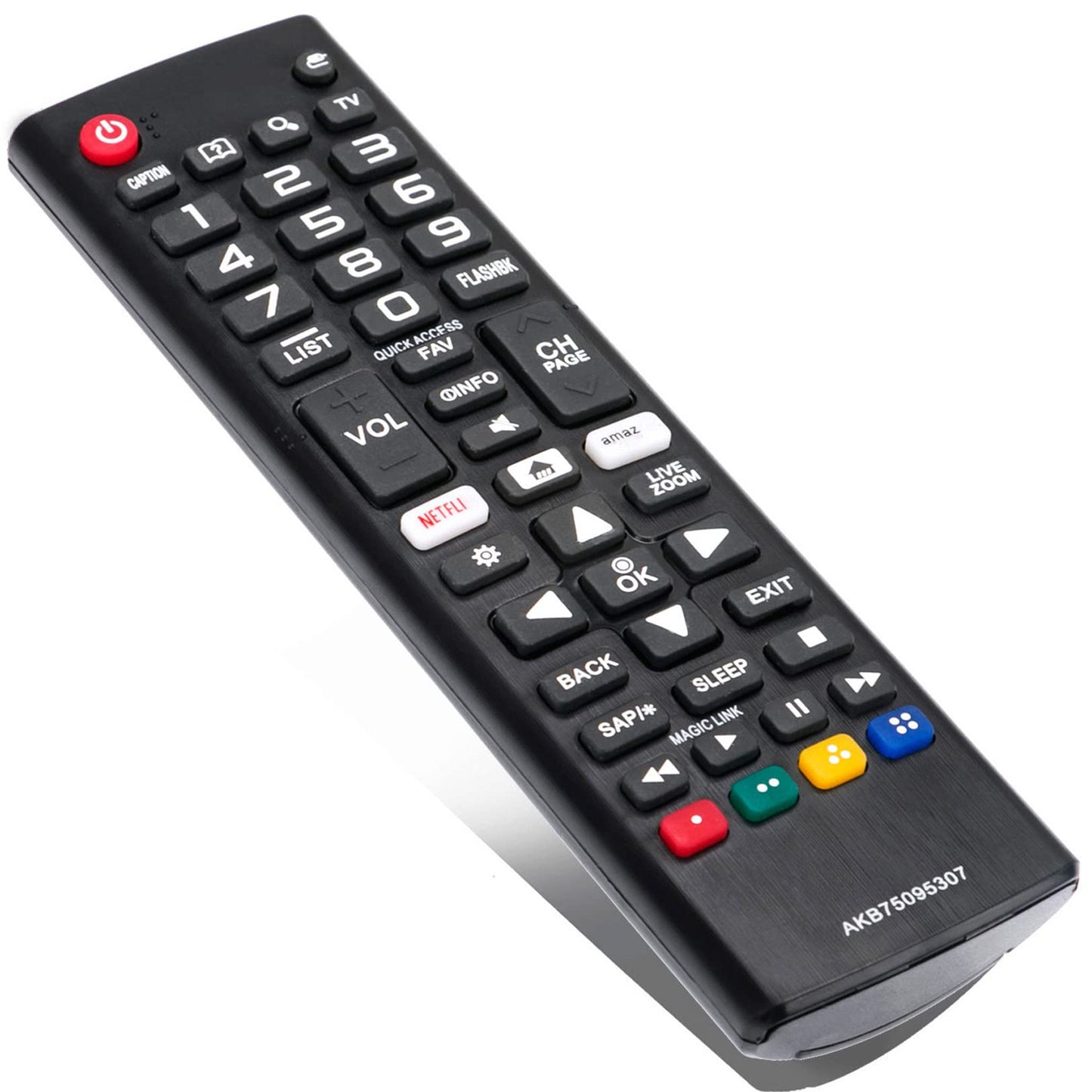 AKB75095307 Replacement IR Remote Control fit for LG TV 43UJ6560 49UJ6500 55UJ6540 55UJ6300 60UJ6050 70UJ6570 55SJ8000 OLED55B7A