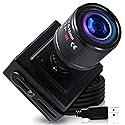 ELP USB Camera with Zoom Lens 2.8-12mm Manual Focus Webcam, 1.3MP Low Illumination Varifocal 960P AR0130 4X Zoom, Mini Variable Focus Computer Camera