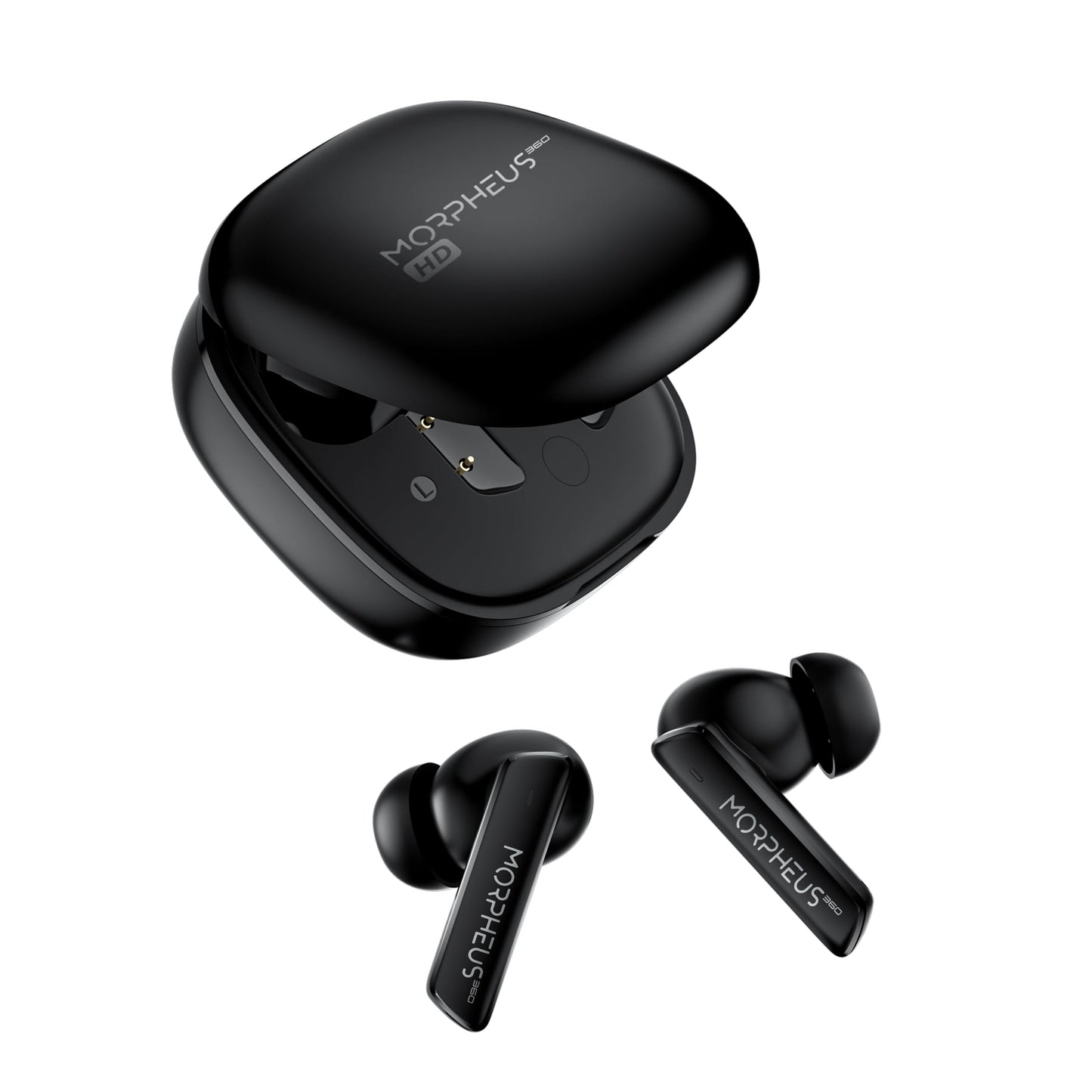Morpheus 360 Pulse ANC Hybrid Wireless Earbuds, Twice Picks CES 2024 Award Audio, Bluetooth 5.3, Hi-Res 96kHz/24-bit, 10mm Graphene Drivers, 40H…
