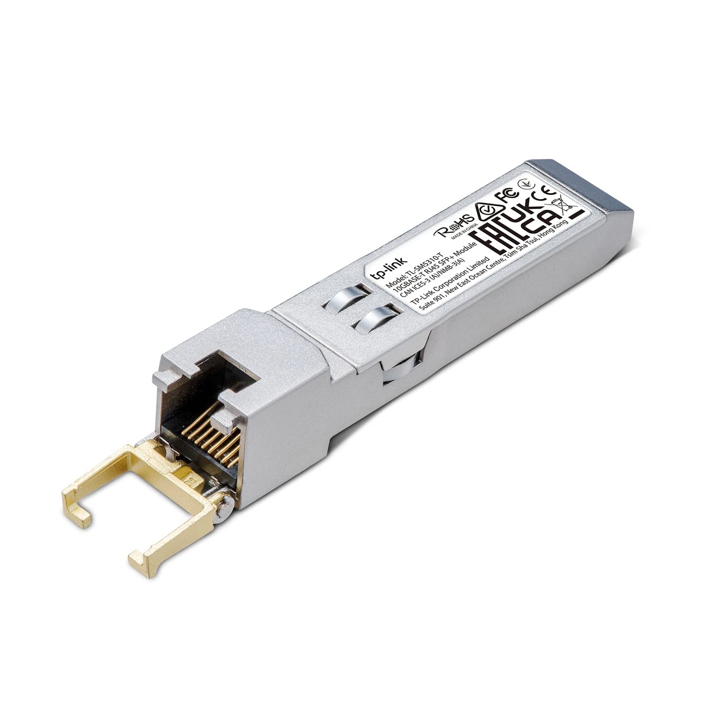 TP-Link TL-SM5310-T | 10Base-T RJ45 SFP+ Module | 10G Copper SFP+ transceiver | SFP+ to ethernet | Plug and Play | hot pluggable | up to 30m Distance