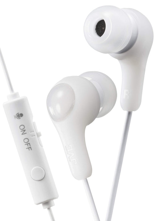 JVC Gumy Gamer, in Ear Earbud Headphones with Mic, Remote, and Mute Switch for Gaming and Chatting, Powerful Sound, Comfortable and Secure Fit…