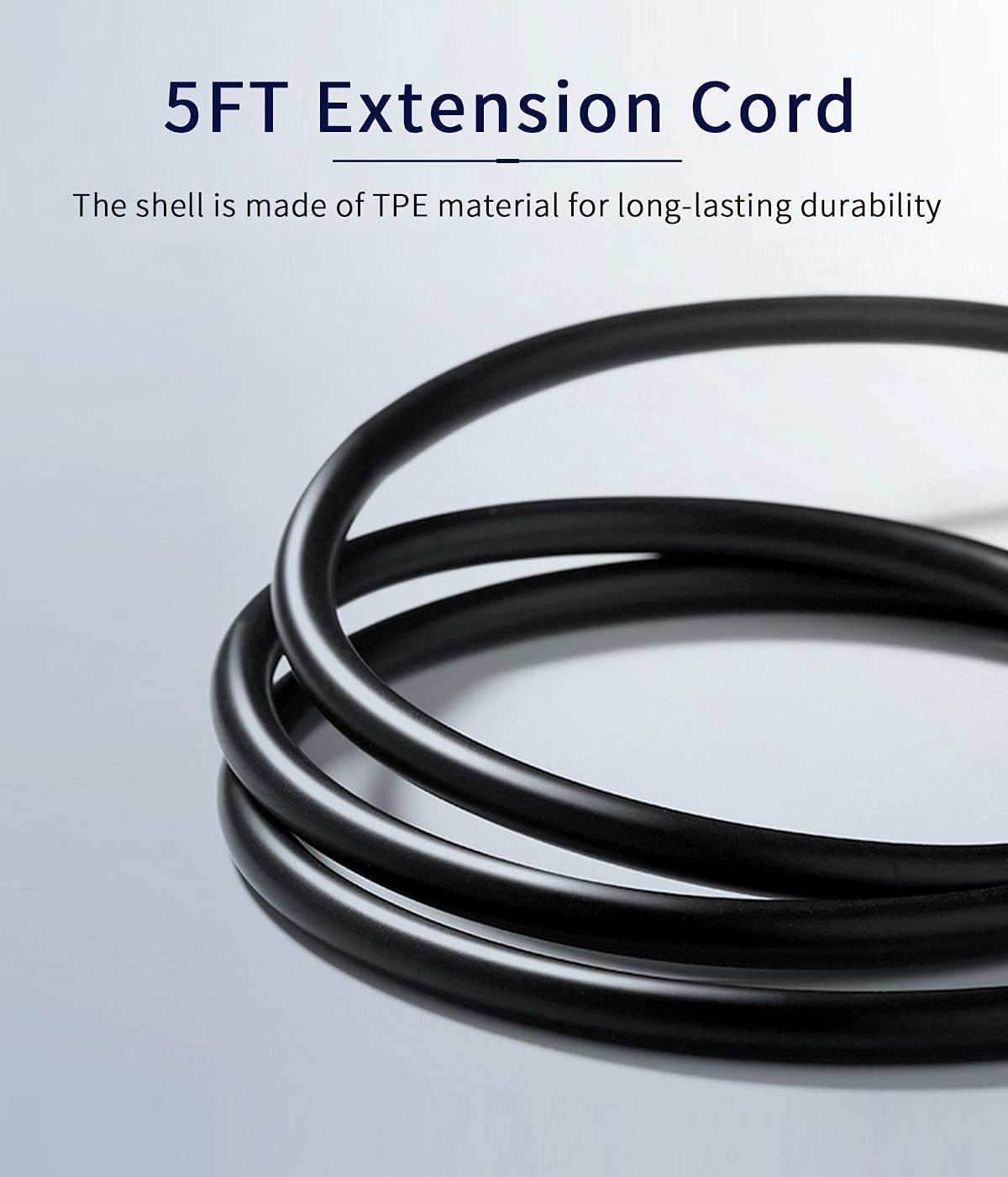USB Fast Charger Charging Cable Compatible with for Anker Soundcore Life Q20, Anker Soundcore 2, Mini, Flare Mini Wireless Headphone Speakers -5ft