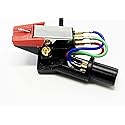 MAG Aluminum, Steel, Plastic Cartridge with Universal Headshell for Straight Tonearm Turntable
