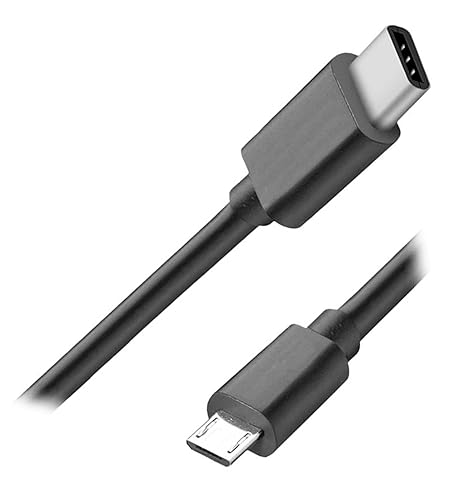 USB C to Micro File Transfer Cable for Sony Alpha 6000, 7, 68, 5000, 5100, 6300, 6500, 77II, 7IIK, 99II, for Select Alpha, Cyber-shot, Handycam