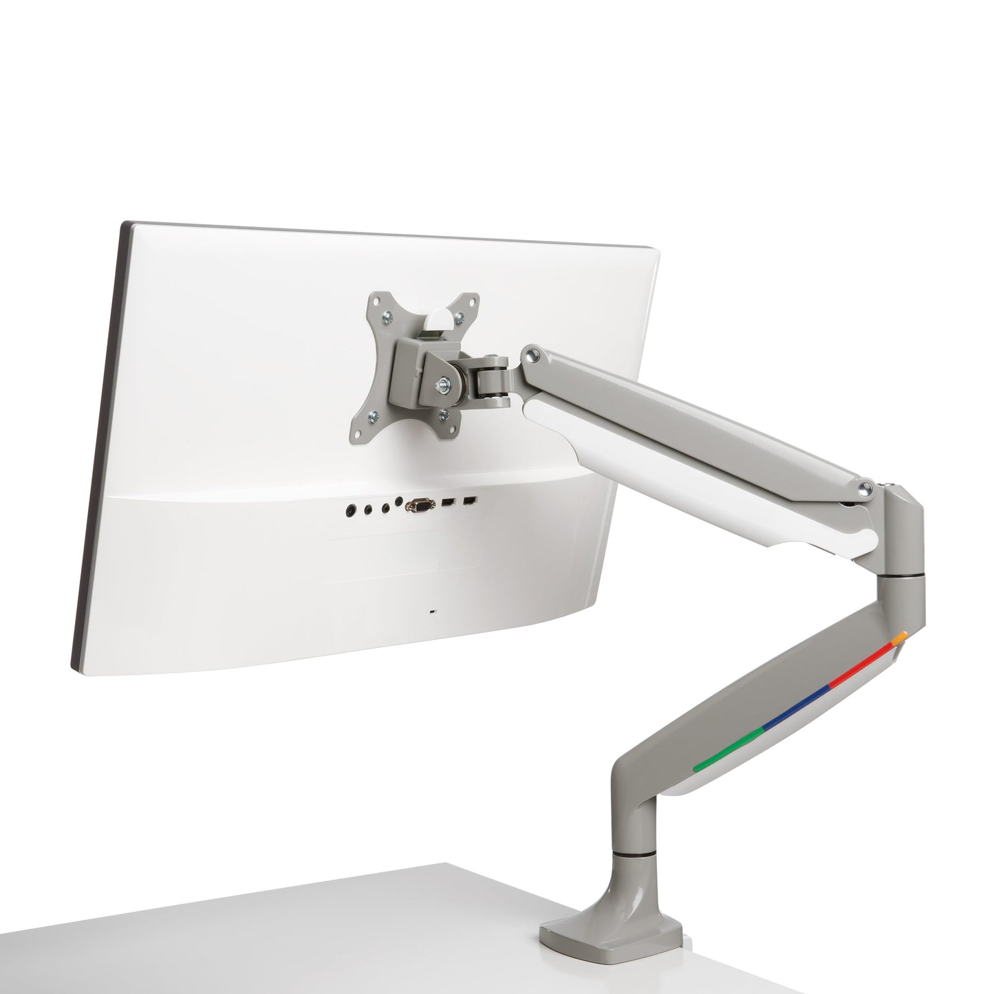 Kensington SmartFit One-Touch Monitor Arm - Height Adjustable Gas Spring for Single Monitor, 13?-32?, 360° Rotation, ±90° Tilt, Cable Management