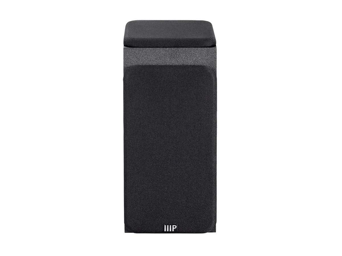 Monoprice Premium Immersive Satellite Speakers - Pair, 3 Inch Woofer, 3/4Inch Aluminum Dome, 100 Watt Input Power, Black