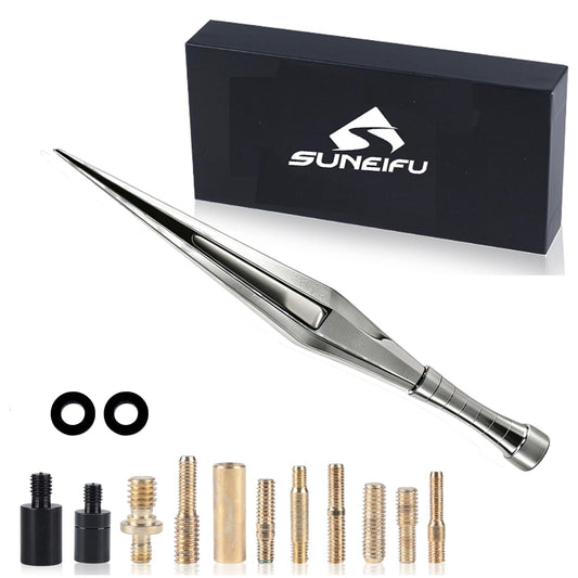 SUNEIFU Car Antenna, Short Stubby Bullet Style Mast Replacement, Premium Signal Reception Waterproof Car Stereo Aerial Compatible with Ford, Dodge