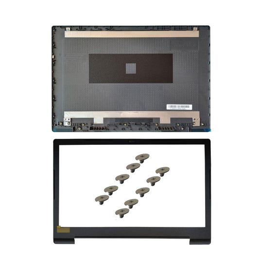 Laptop LCD Top Back Rear & Front Bezel Cover Case Compatible for Lenovo IdeaPad V130-15 V130-15IGM V130-15IKB 5CB0R28213 460.0DB2F.0011 5B30Q60099