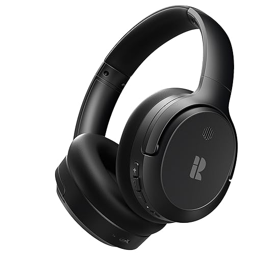 Calmbee Bluetooth Headphones, Hybrid Active Noise Cancelling Wireless Headphones Over Ear with Microphone, Up to 140H Playtime, Transparency Mode…