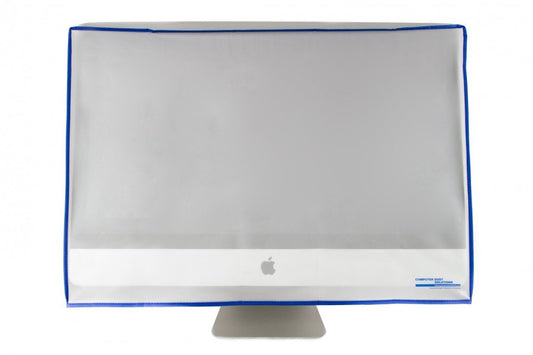 Dust and Water Resistant Silky Smooth Antistatic Vinyl iMac Monitor Dust Cover for 20" iMac 20.5W x17H x3(Top)/8(Bottom) D