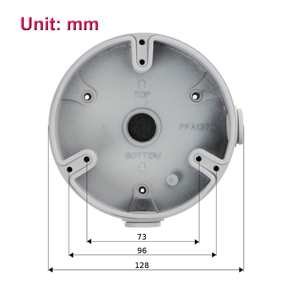 PFA137 Junction Box for IP Camera for HDBW4433R-ZS, HDBW4433R-(A) S, SD22204T-GN
