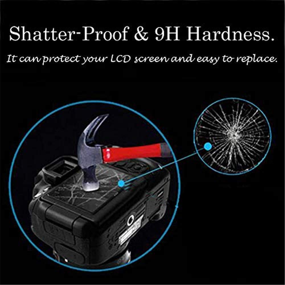 PCTC D3200 Tempered Glass Screen Protector for Nikon D3500 D3400 D3100 D3200 D3300 DSLR Camera cover