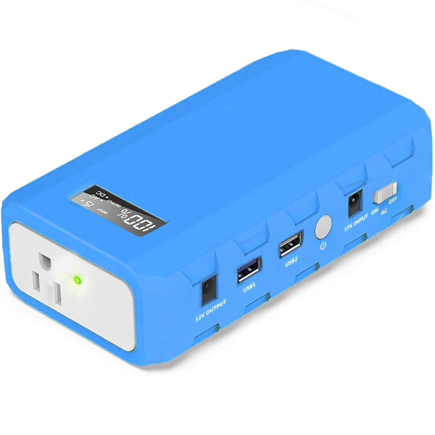 SinKeu Power Bank, 24000mAh with 110V AC Outlet Portable Laptop Battery Bank, 65Watt Portable Power Charger for iPhone 15, Outdoor Camping and Home
