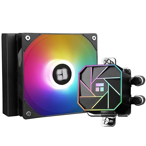 Thermalright Aqua Elite 120 V3 Liquid CPU Cooler,PWM ARGB Fan with S-FDB Bearings,Efficient PWM Controlled Pump,for AMD/AM4/AM5, Intel