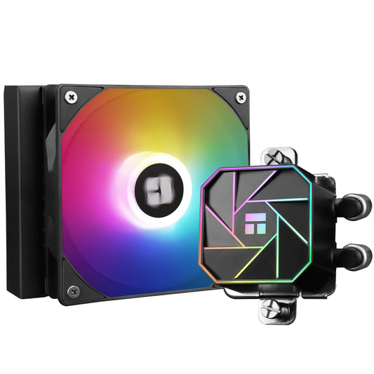 Thermalright Aqua Elite 120 V3 Liquid CPU Cooler,PWM ARGB Fan with S-FDB Bearings,Efficient PWM Controlled Pump,for AMD/AM4/AM5, Intel