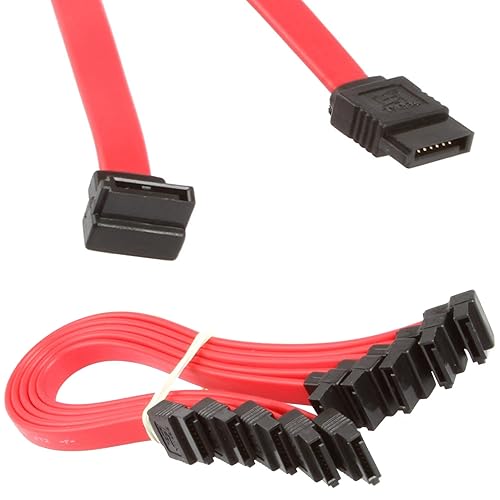 LINESO 9-Inch SATA III 6.0 Gbps Cable - 5 Pack