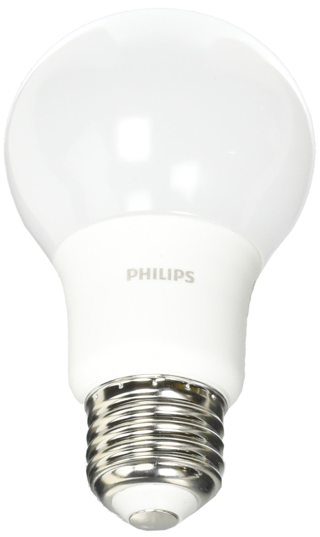 PHILIPS LED Frosted Non-Dimmable A19 Light Bulb - Pack of 2 - EyeComfort Flicker Free - 9W = 60W - 800 Lumen - Daylight (5000K) - E26 Base - Indoor