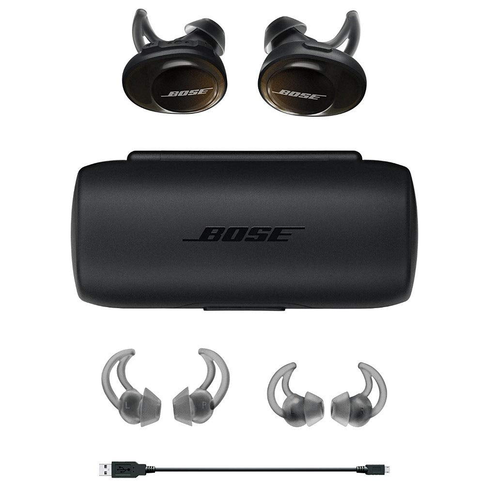 Bose SoundSport Free Wireless Sport Headphones - 774373-0010 Black (Renewed)