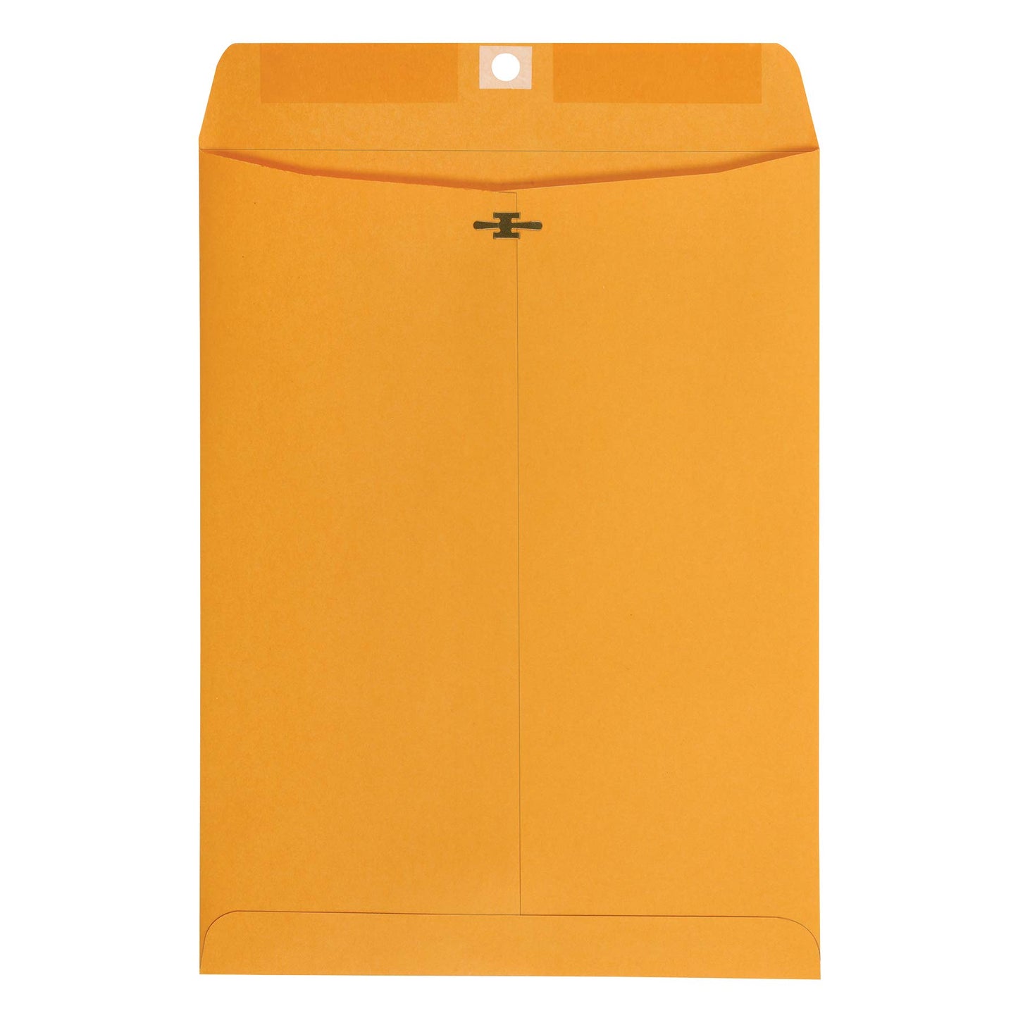 Amazon Basics Clasp Kraft Envelopes for Documents, Gummed Mailing Envelope, 9" x 12", 100-Pack