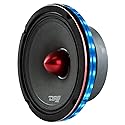 DS18 LRING8 Speaker Grill Ring - Fits 8” Speaker, RGB LED Lighting, Acrylic Ring, Marine Watertight Seal, Compatible with RGB Remote Module - One Ring