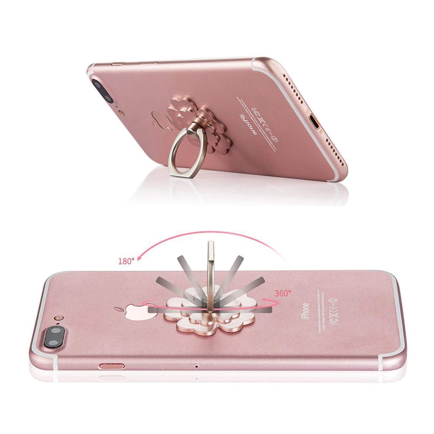 SKYii Cell Phone Ring Stand Finger Ring Holder 360 Rotation Phone Holder Ring Grip Compatible with Apple iPhone Samsung and Other Smart Phones or