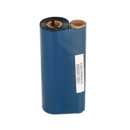 CYTTR 4.33" x 244' Thermal Transfer Ribbon - 1 Roll. Resin Thermal Transfer Ribbon 1/2 inch core Ink Out for Zebra Eltron Datamax Zebra GC420t GK420t
