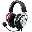 MightySkins Skin Compatible with Kingston HyperX Cloud II Gaming Headset - Retro Controllers 1 | Protective, Durable, and Unique Vinyl Decal wrap